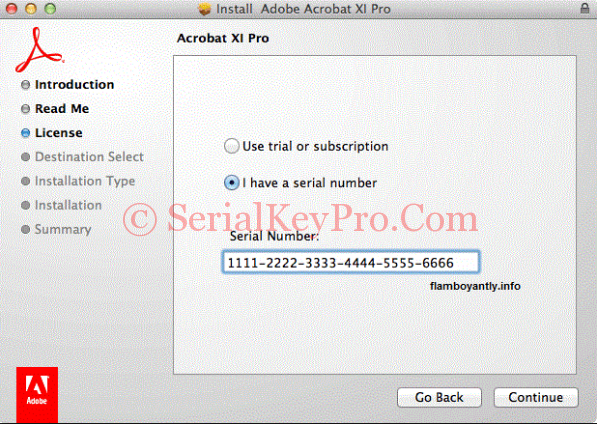 Adobe pro serial number